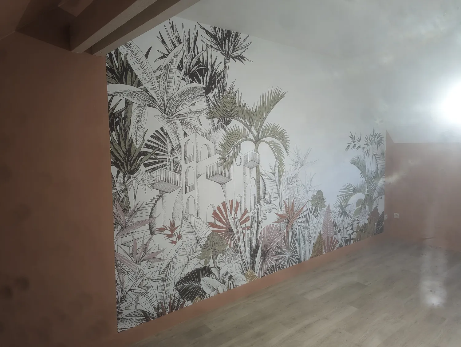 peinture interieur courcite